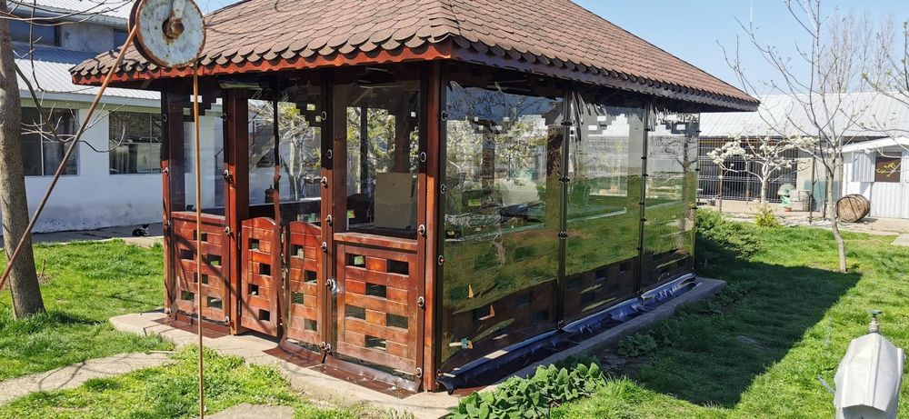 Folie terase si foisoare, folii terasa Cristal transparenta