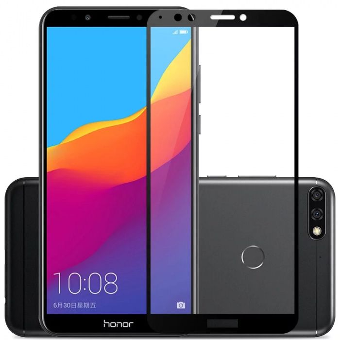 5D Стъклен протектор за Huawei P40 Lite P30 P20 Y5 Y6 Y7 2019 Pro Mate