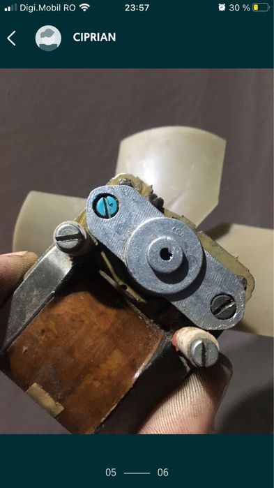 Motor Ventilator cuptor electric