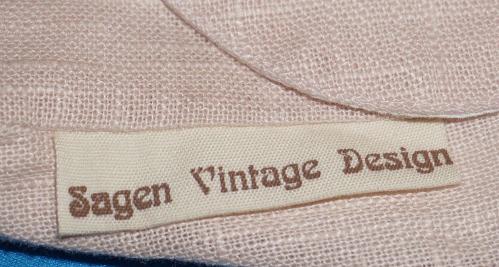 Дамска Vintage чанта Sagen Design от 100% Лен
