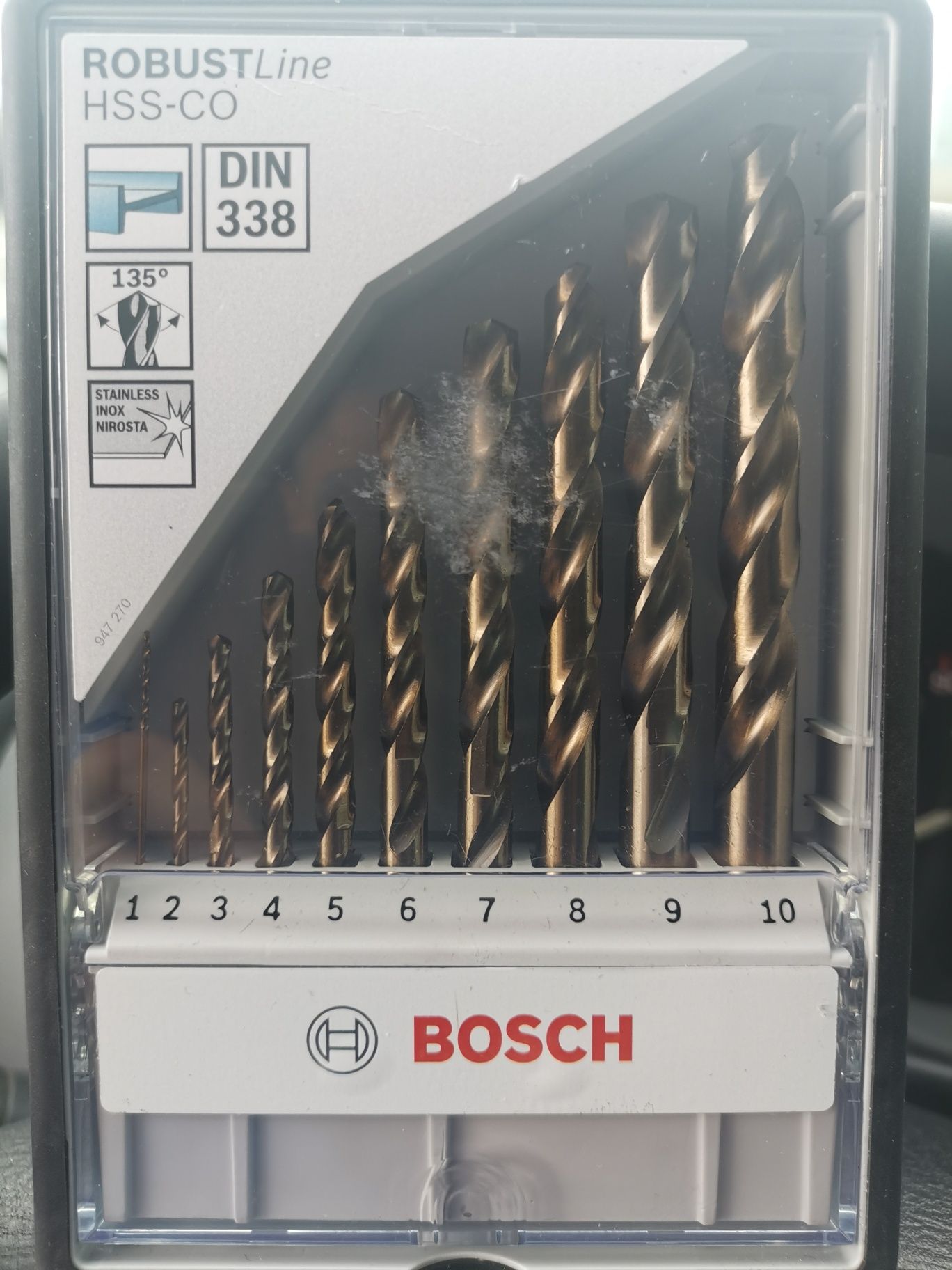 Set burghieie metal Bosch hss-co robust line