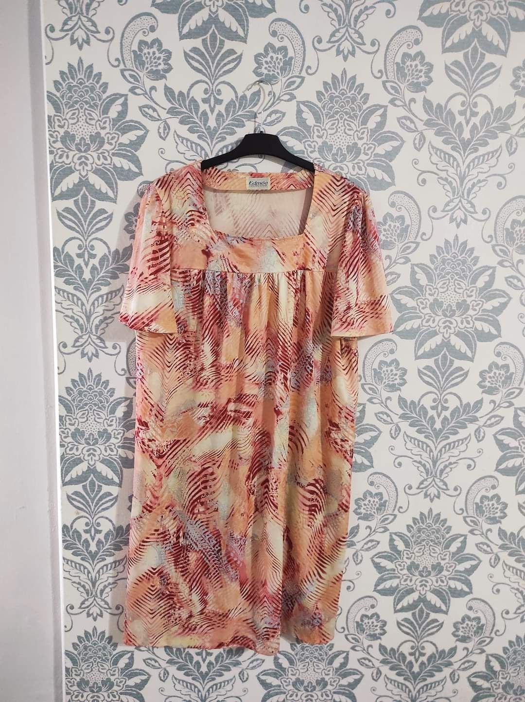 Rochie simpla de casa lycra/elastan 48-50-52