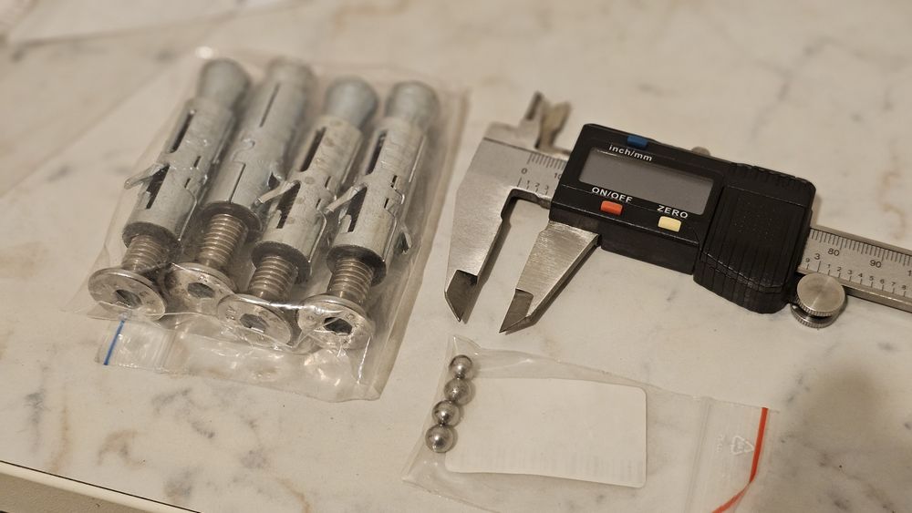 Vand kit montaj ancora Abus WBA 100