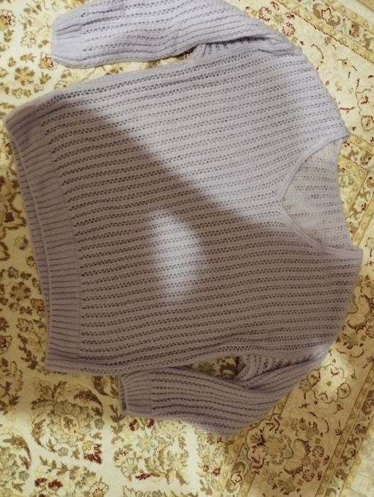 Свитер мохеровый