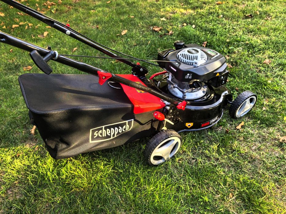 КАТО НОВА!!!SCHEPPACH RM 420 Бензинова косачка за трева