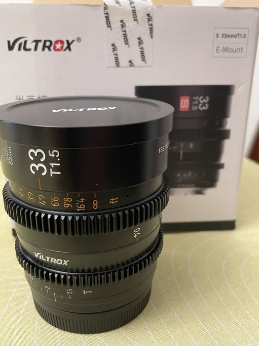 Obiectiv manual viltrox,33 mm