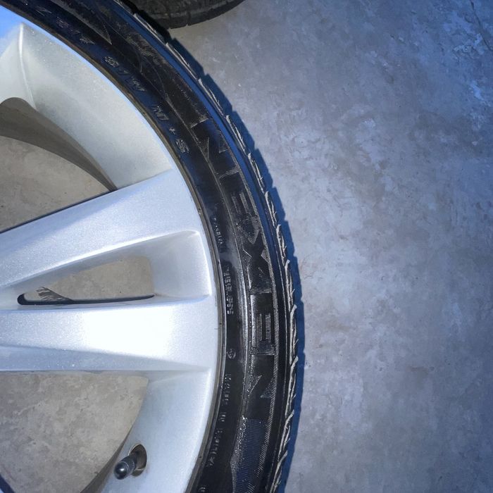Captiva диски R17 на Lacetti или Gentra с шинами Nexen