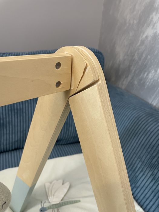 Дървена активна гимнастика и меко килимче Little Dutch