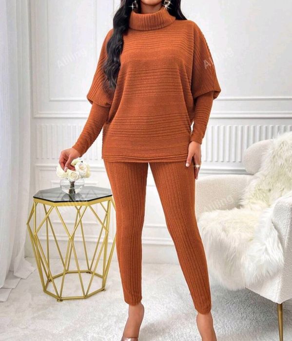 Set, compleu tricotat