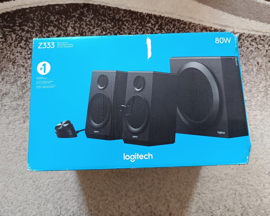 Субуфер с тонколони Logitech-80 W!