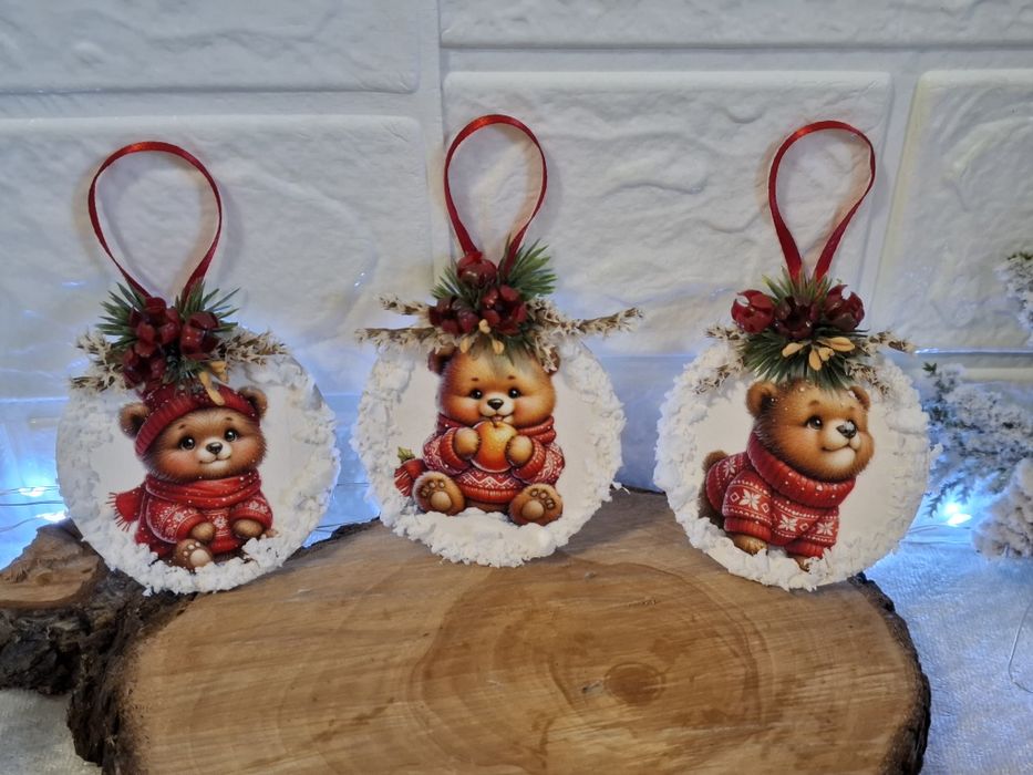 Коледна играчка за елха с късмет