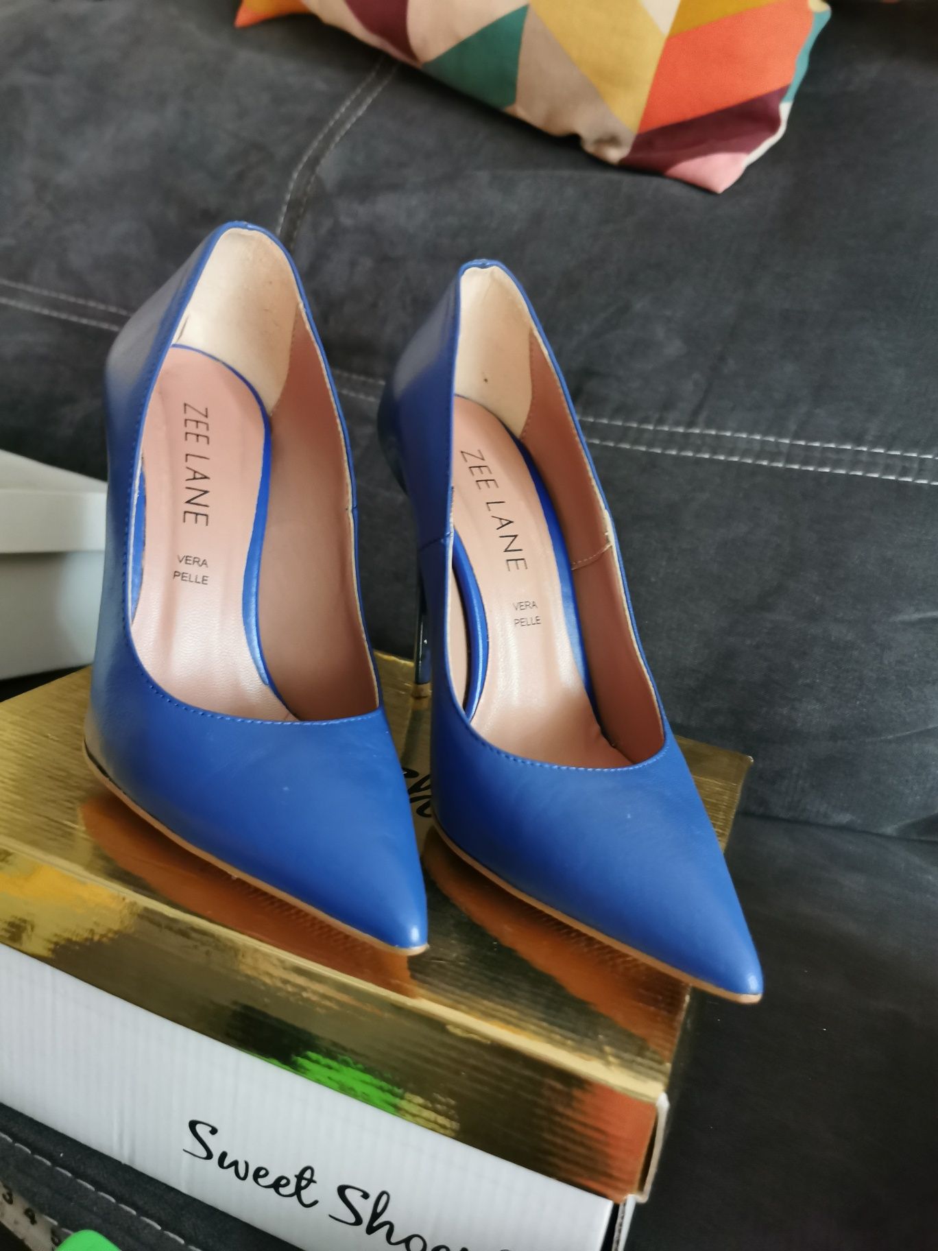 Pantofi de piele Zee Lane