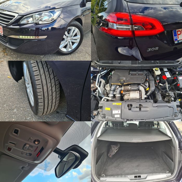 Peugeot 308 * 1.6 Blue HDI * 2015 * Euro 6 * Led * Navi * Klimă