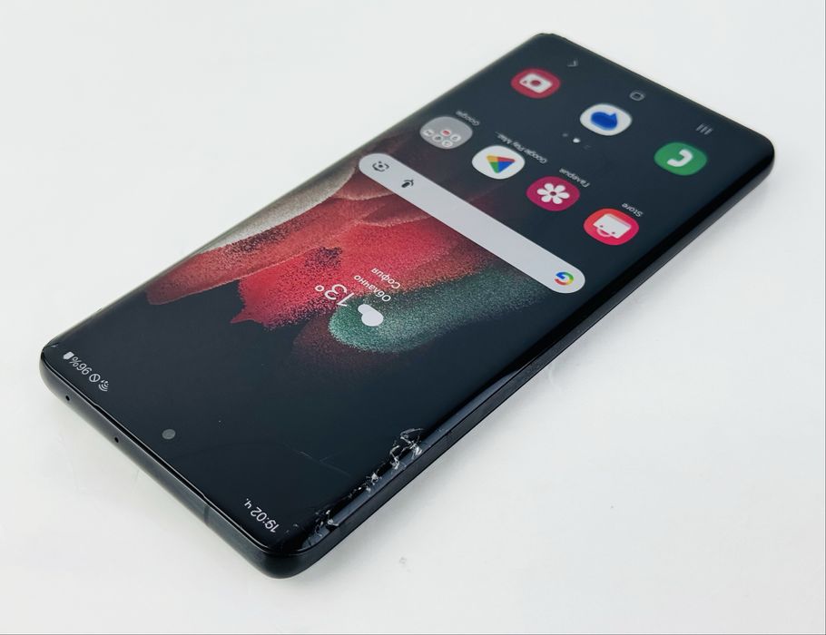 Samsung Galaxy S21 Ultra 5G 128GB 12RAM Black Отличен!