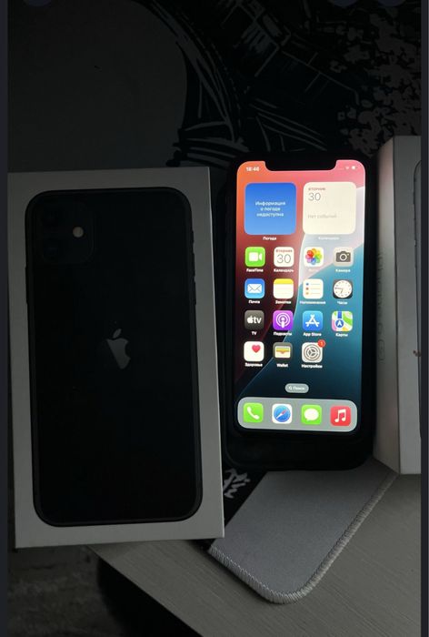 Продам Айфон 11 64гб, iphone 11 64gb черный СРОЧНО ЦЕНА НА СЕГОДНЯ