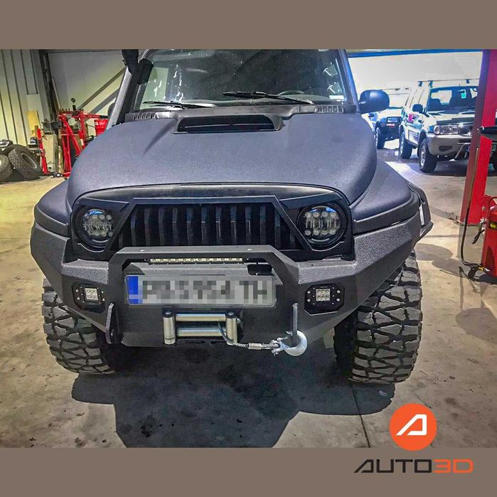 Тунинг предна решетка за Ssangyong Korando KJ