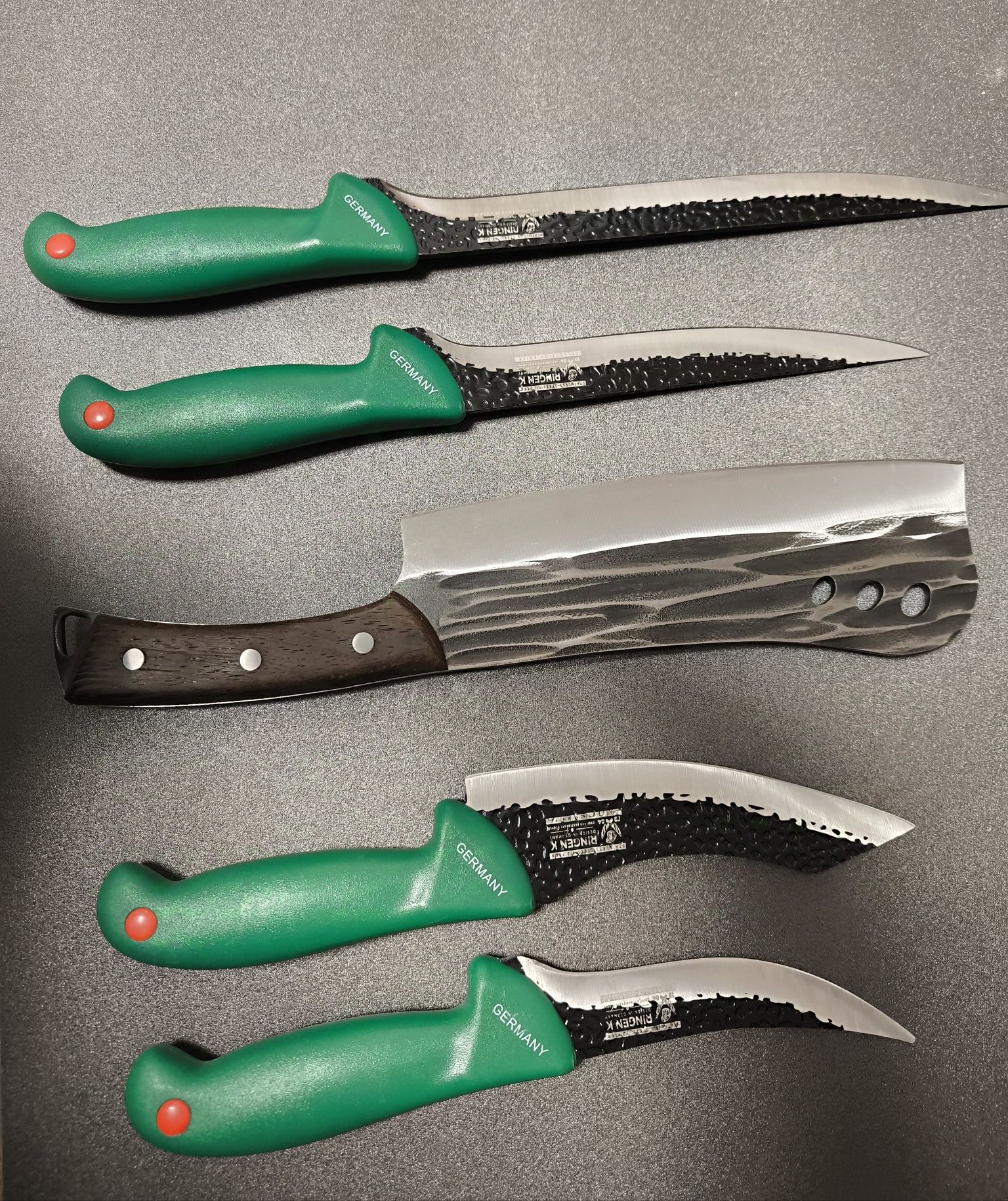 SET Cutite Macelarie 6 piese Germany Green