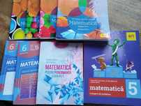 Pachet culegeri și manuale Art,  matematica și romana, clasele V - VI