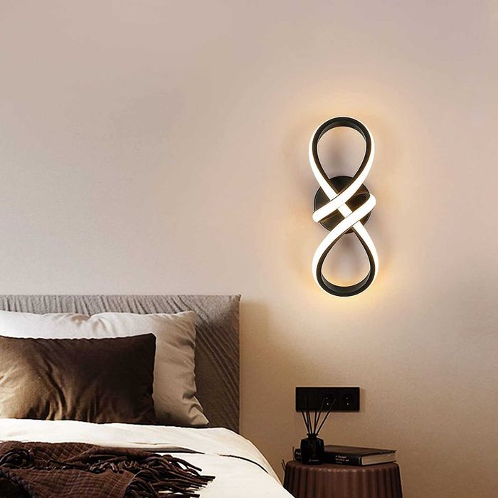 LED Стенна лампа 20W 3000K топла светлина