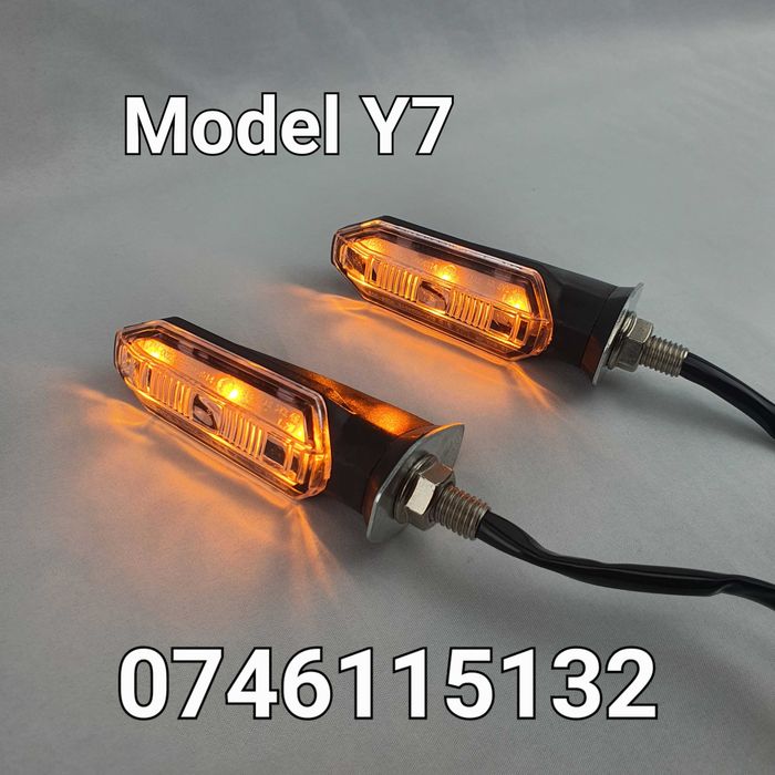 Moto Scuter Motocicleta Atv Chopper-Semnalizari LED-Semnalizare-Nou-Y7
