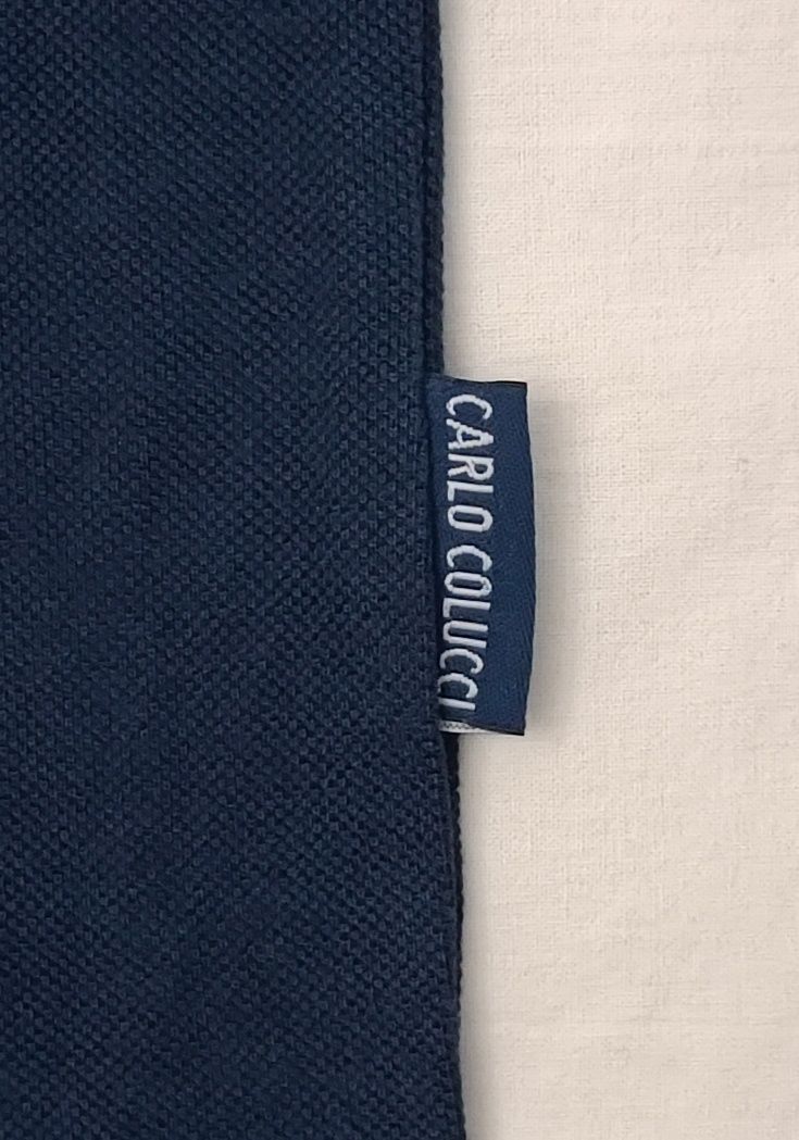 Carlo Colucci Polo Shirt оригинална тениска M памучна поло фланелка