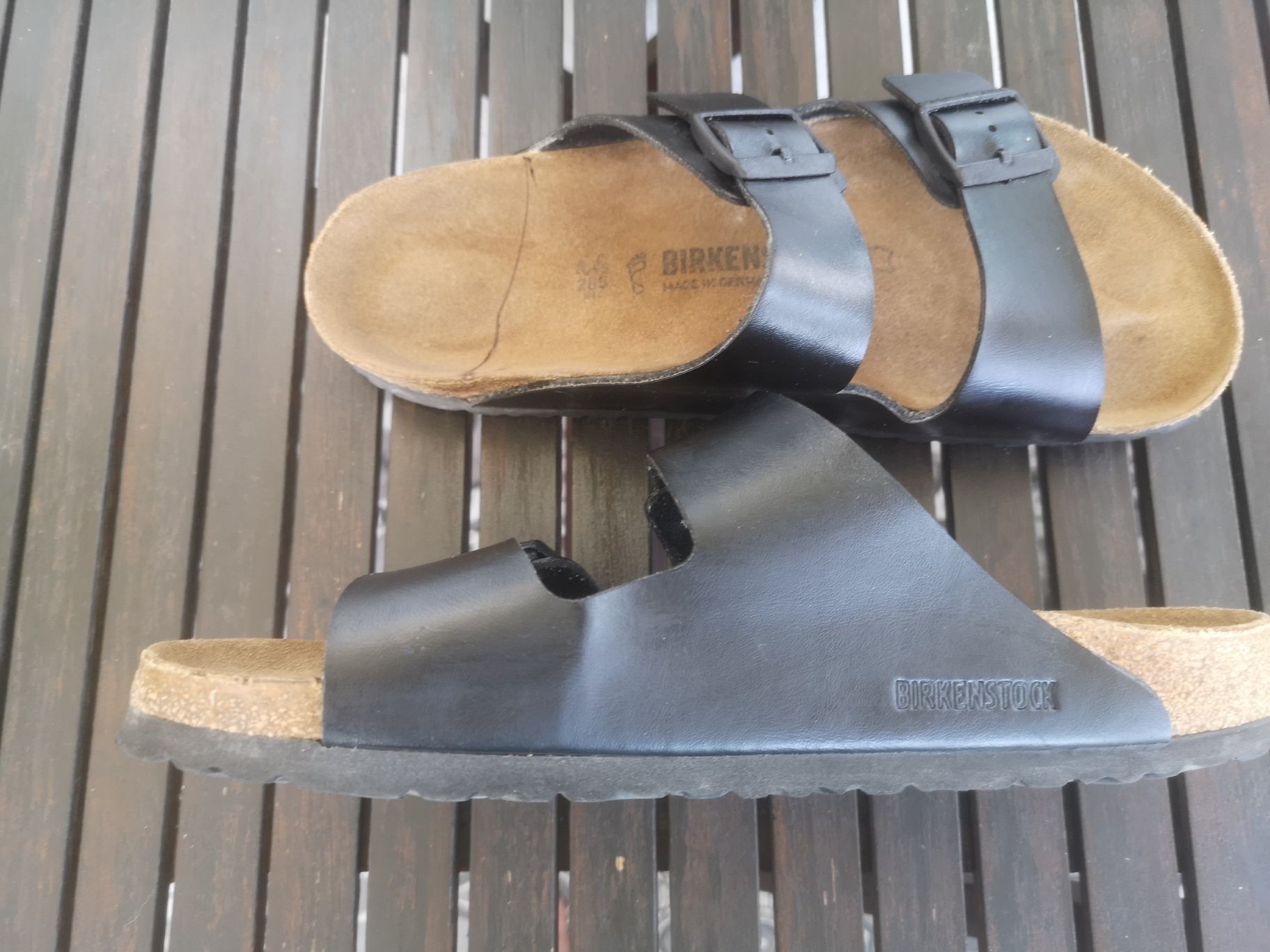 Birkenstock, мъжки чехли еко кожа, номер 43