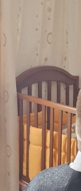 Vând pătuț lemn stejar