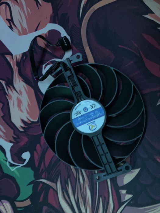 Кулер для видеокарты GTX1650, возможно подойдет и на другие видеокарты