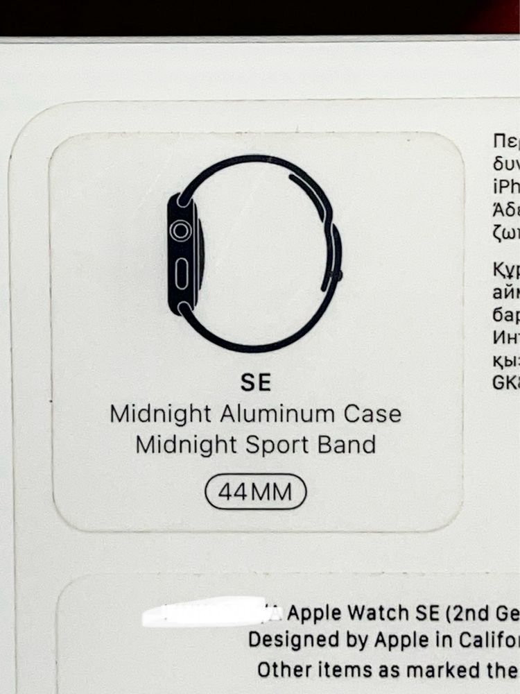 НОВЫЕ! Apple Watch SE 2022, 44mm. Эпл вотч