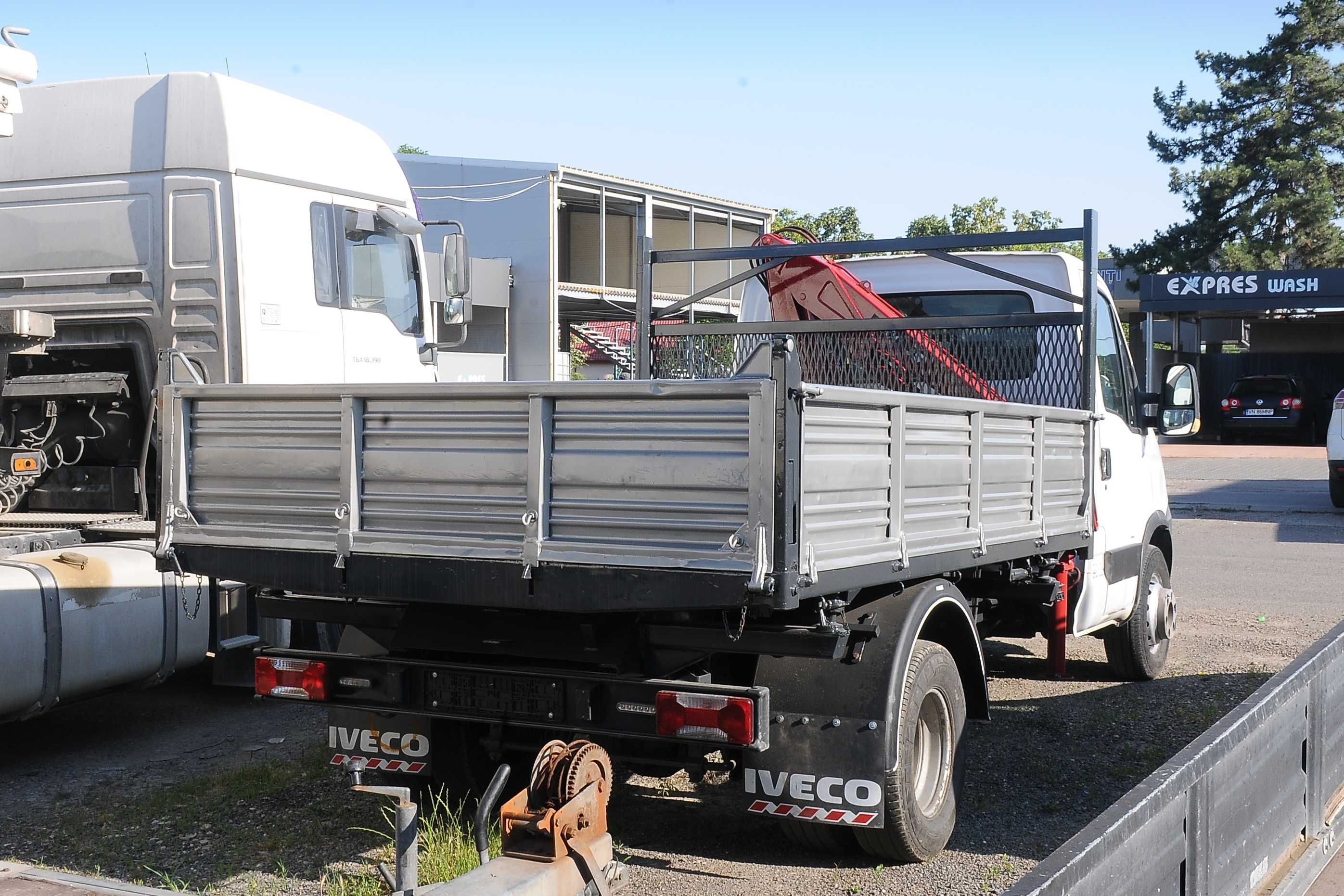 IVECO Daiy 65C15 Basculabil+Macara 2010 3.0HPi 150 CP cat. C Carte RAR