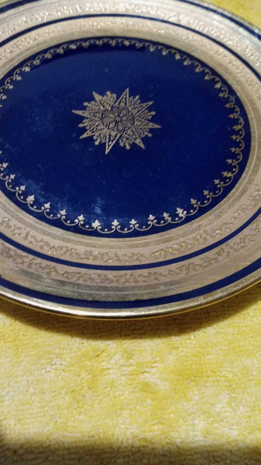 ръчно изработена порцеланова чиния kpm bavaria