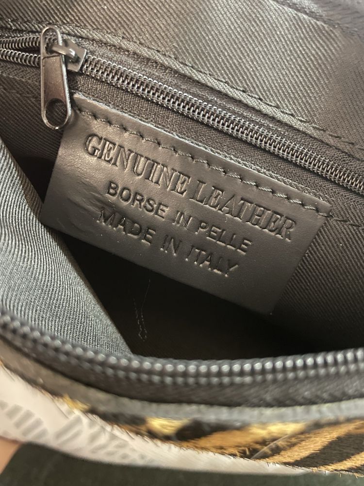 Тигрова чанта Genuine Leather