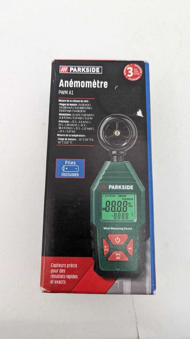 Anemometru digital Parkside