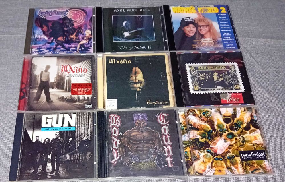 аудио дискове CD