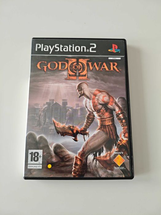 Кутия и книжка God of War II Playstation 2 PS2 - БЕЗ ДИСК