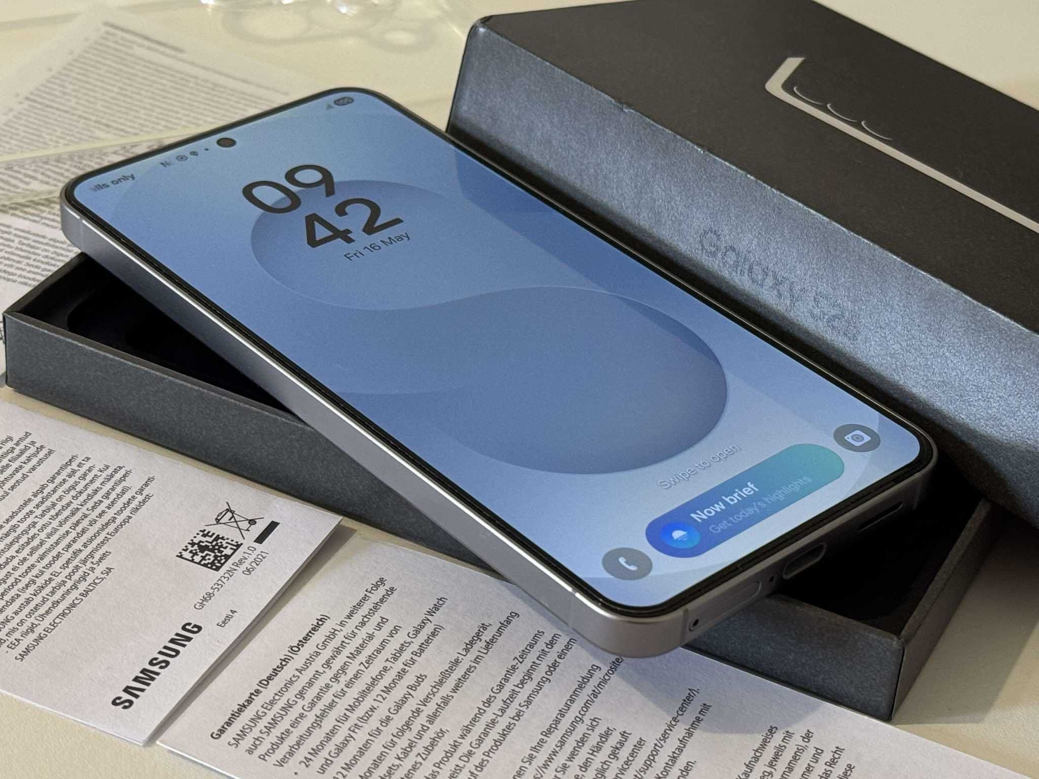 Бартер! Нов! 36м.Гаранция! Galaxy S25 256GB Silver Shadow (Сив)