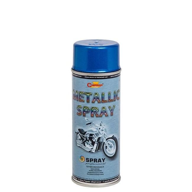 Spray Vopsea 400ml Metalizat Acrilic  Albastru Champion Color