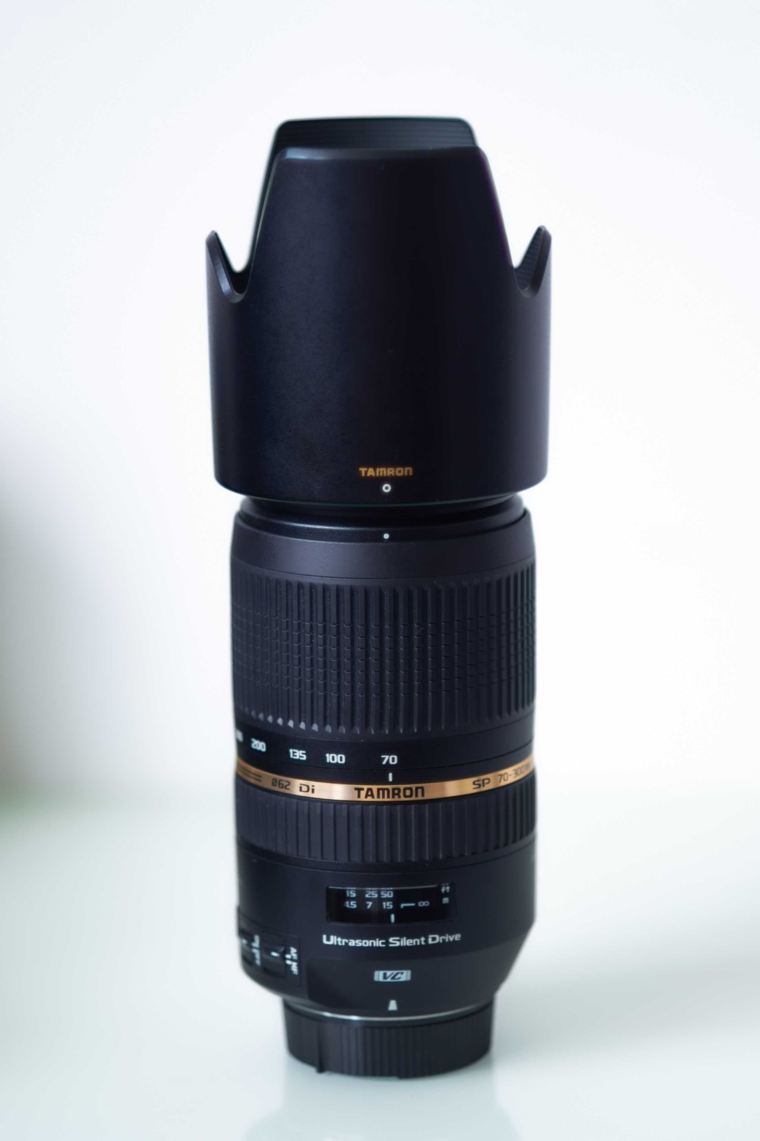 Obiectiv TAMRON Nikon 70-300mm FX, AF-S G IF-ED VR NOU, stabilizare