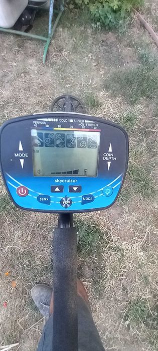 Металдетектор с дискриминация метали 9 волта батерии