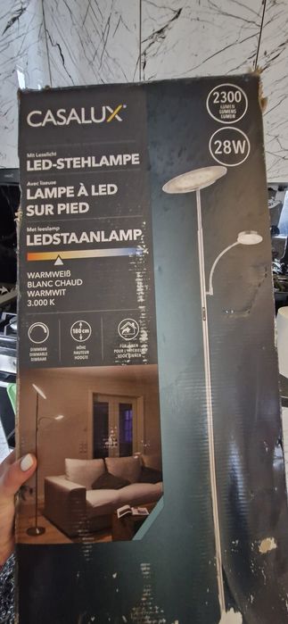 Lampadar led din inox nou