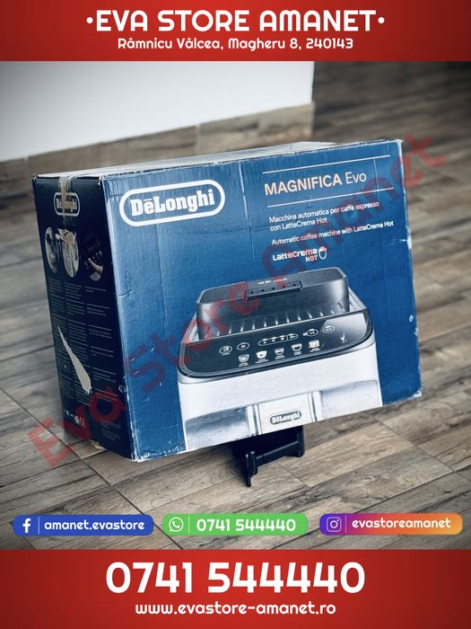 Espressor automat De’Longhi Magnifica Evo LatteCrema Hot 1450W 15 bar