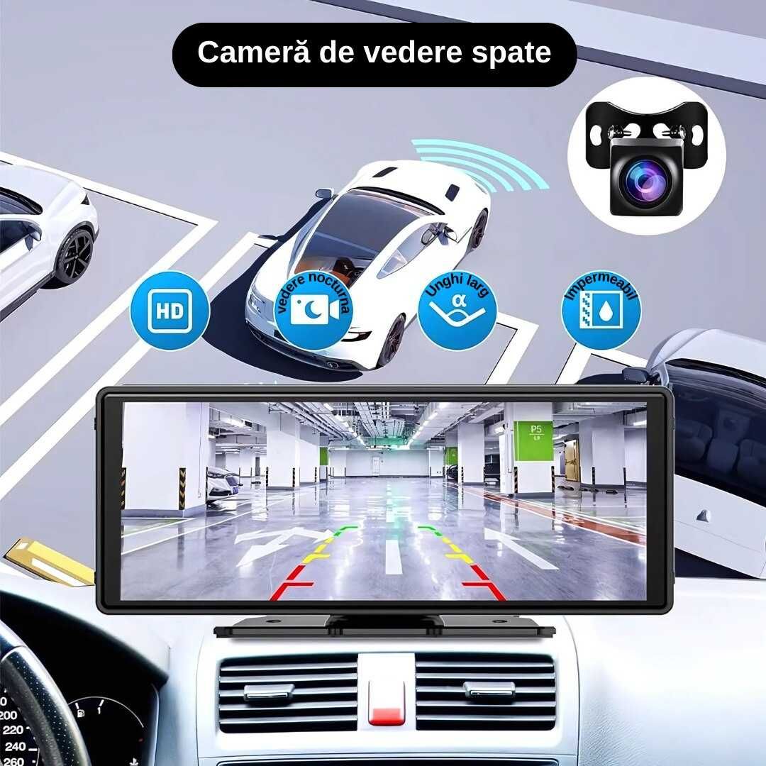 ЧИСТО НОВА с 2 камери 10" навигация с Carplay и Android Auto, 64GB