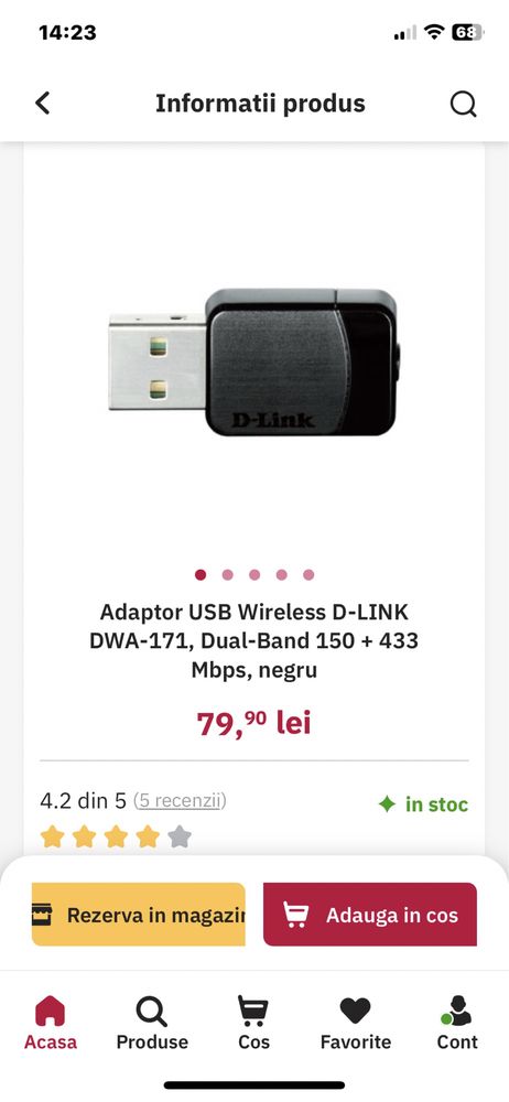 Adaptor wireless nou