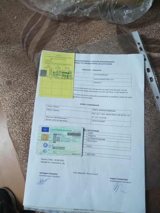 Vand scouter marca Capri an2019