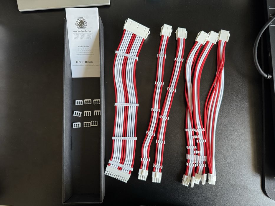 Cabluri prelungitoare\extensii cabluri sursa PC 24PIN/6+2PIN/4+4PIN