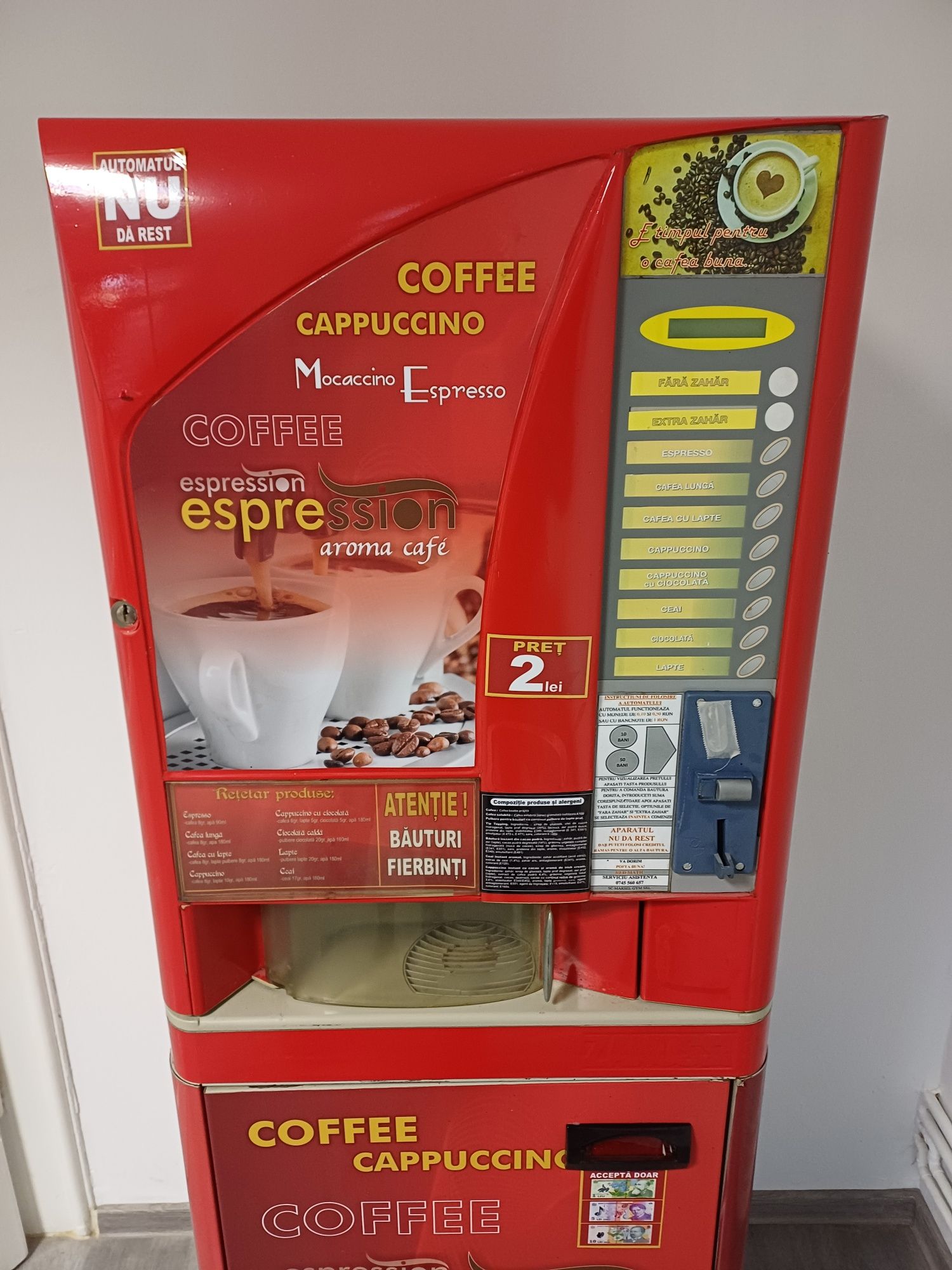 Vand automat de cafea