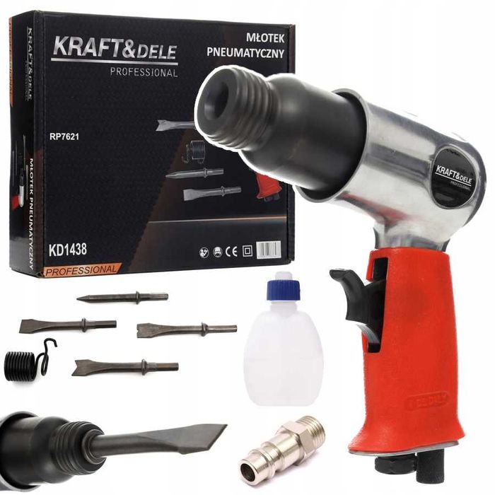 Set ciocan pneumatic dalta cu accesorii (KD1438)
