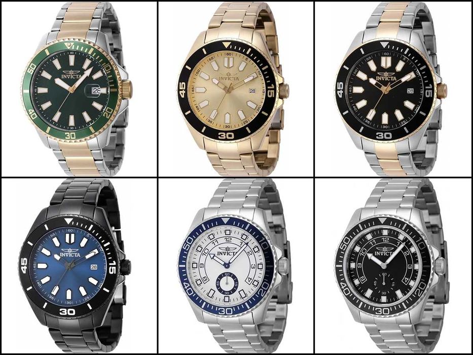 Invicta Professional Мъжки Часовници | Внос от САЩ | 45+ Модела