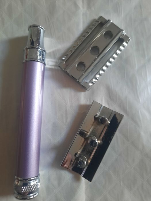 aparat de ras clasic englezesc din inox