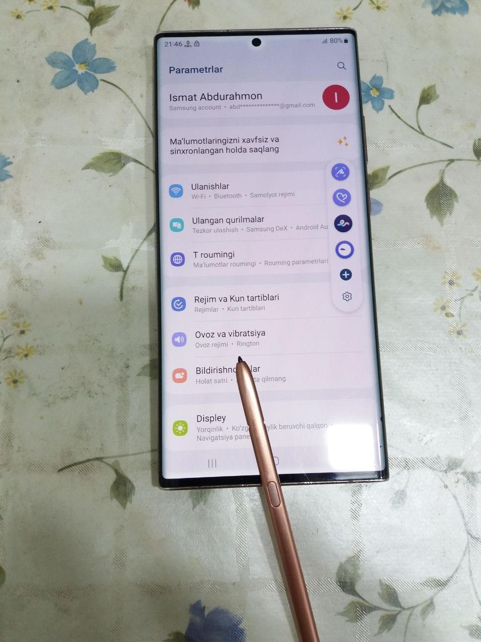 Note 20 ultra sotiladi
